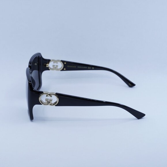 Exclusive Sale! Gucci GG1692S 001 Sunglasses - Black Frame, Grey Lenses main image 10